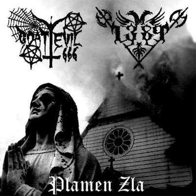 Goat Evil & 1389 - Plamen Zla (2009) split
