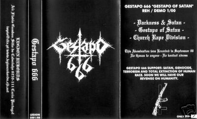 Gestapo 666 - Gestapo Of Satan [demo] (2000)