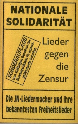 JN & Liedermacher NRW - Nationale Solidaritat - Lieder gegen die Zensur (1994)