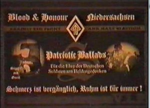 Blood & Honour Niedersachsen – Patriotic Ballads (1999) VHSRip Blood & Honour Niedersachsen – Patriotic Ballads (1999) VHSRip