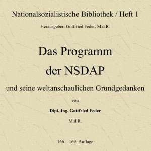 Das Programm der N.S.D.A.P.