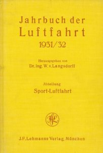 Jahrbuch der Luftfahrt 1931/32