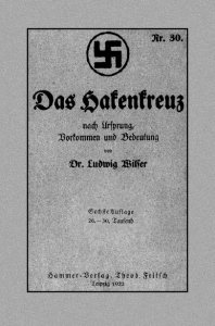Ludwig Wilser - Das Hakenkreuz (Hammer-Schriften Nr. 30)