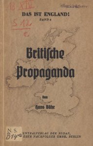 Hans Bahr - Britische Propaganda