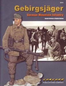 Gebirgsjager. German Mountain Infantry (Concord 6518)