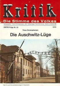 Thies Christophersen - Die Auschwitz-Luge