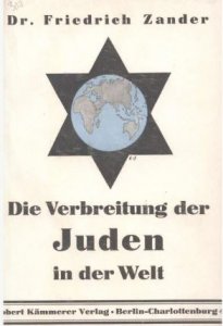 Friedrich Zander - Die Verbreitung der Juden in der Welt