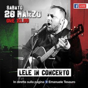 Emanuele Tesauro (Hobbit) - Lele in Concerto 28.03.2020
