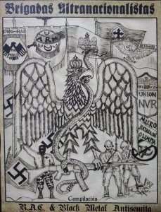 Brigadas Ultranacionalistas - Compilacion R.A.C. & Black Metal Antisemita (2018)