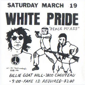 White Pride – Peace my ass (1983)
