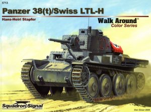 Panzer 38(t)/Swiss LTL-H (Squadron Signal Walk Around Color Series 5713)