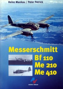 Messerschmitt Bf-110, Me-210, Me-410