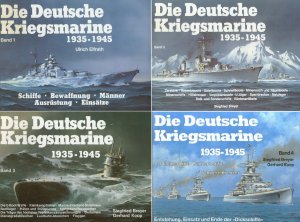 Die Deutsche Kriegsmarine 1935-1945 (##1-4)