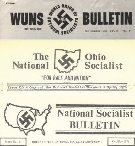 National Socialists Bulletin №№ 7, 16, 21