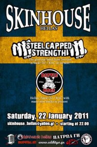 Steelcapped Strength - Live at Skinhouse Hellas 22.01.2011