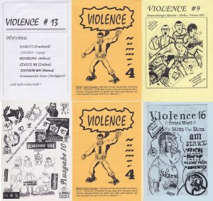 Violence #13,#10,#16,#9,#4