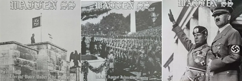 Waffen SS – Eternal Voice Under The Swastika / W.A.R. Against Judeo-Christianity / N.S.B.M. (2024)